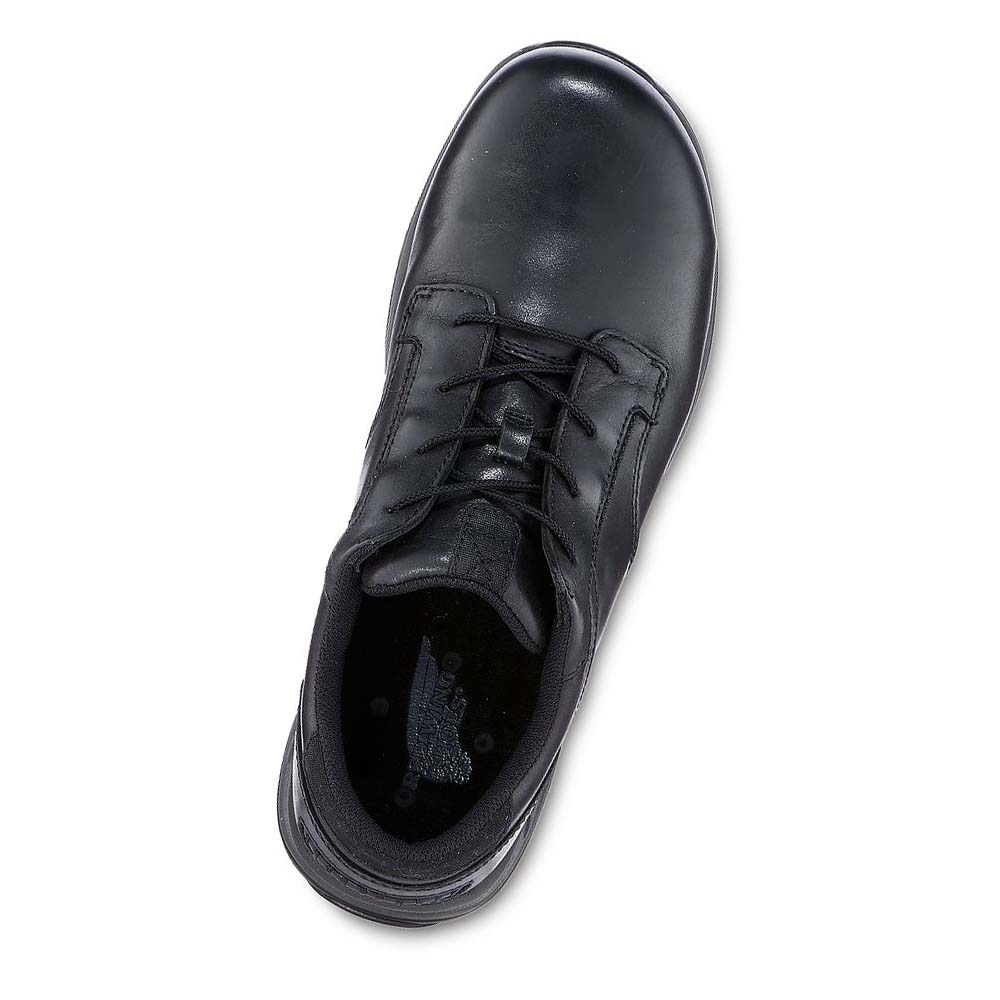 Red Wing ComfortPro Safety Toe Men's Oxfords Shoes Black | ZA 191RVD